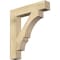 Ekena Millwork Balboa Block Rough Sawn Bracket, Douglas Fir, 6"W x 34"D x 38"H BKT06X34X38BOA05RDF - alternate 1